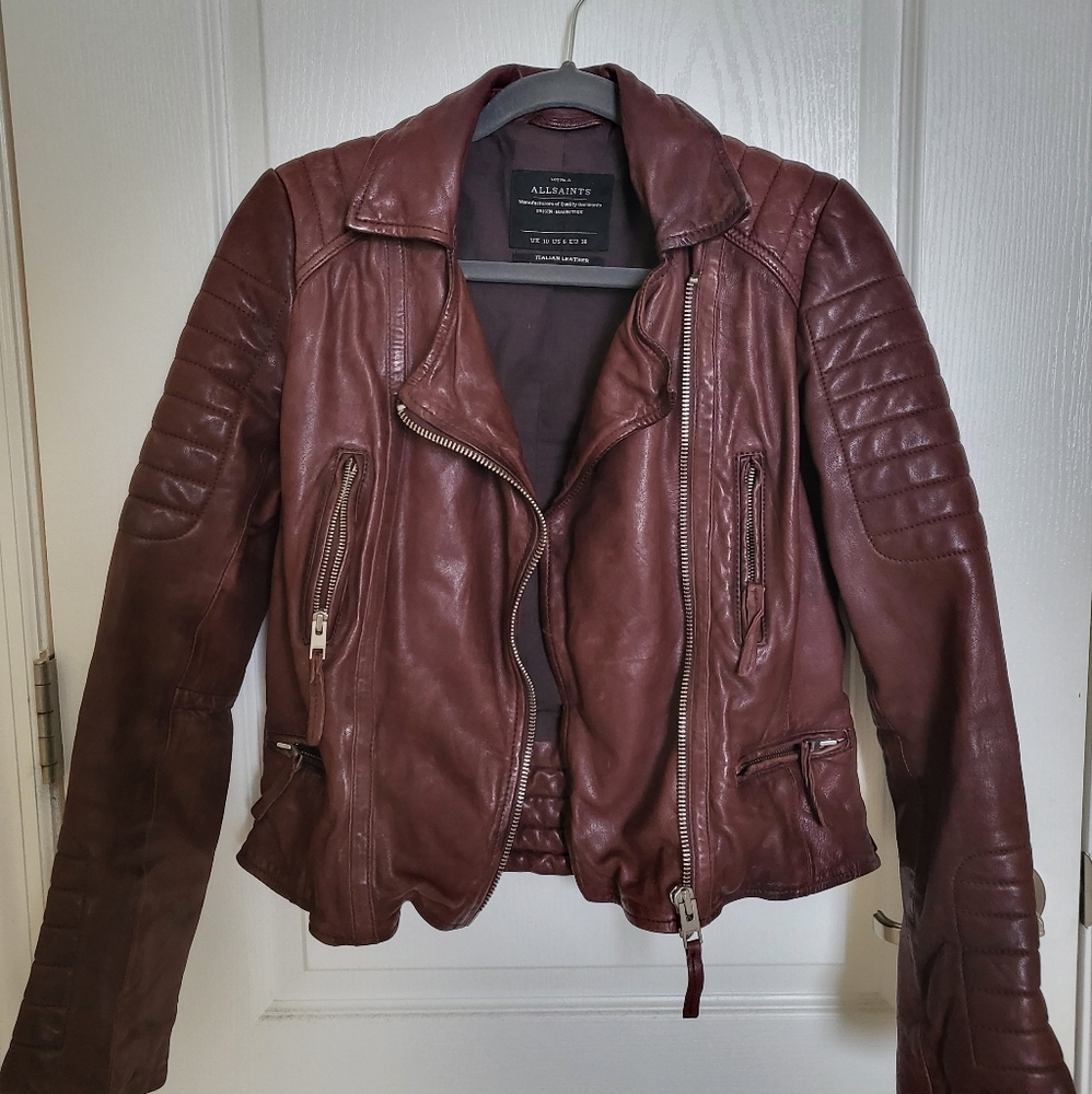 ALLSAINTS Leather Jacket